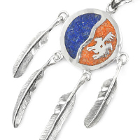 イメージ：Comanche Shield Necklace ※JD Model / Silver Dollar Craft